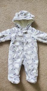 Infant Soft Fleece Outerwear/Snowsuit